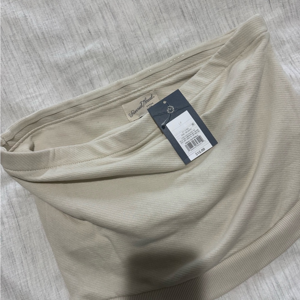 Universal Thread Tan Crop Top - Picture 2 of 2
